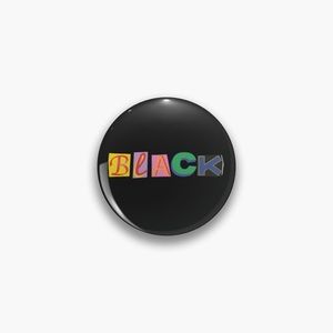 Black Summer backpack pin